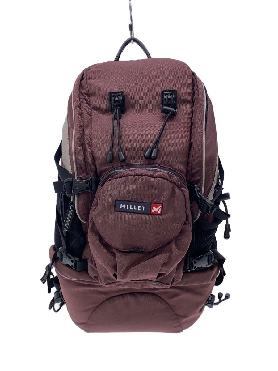 【中古】MILLET◆うしろ側風呂敷き包み/トレッキング背嚢/ナイロン/BRD/MO8844【御徒面子】