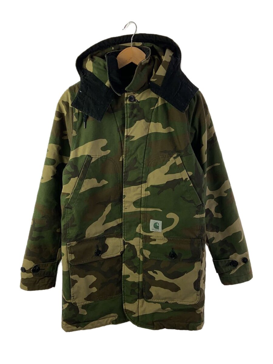 【中古】Carhartt◆WIP/SMITH COAT/S/コットン/KHK/カモフラ/I021540.640.00.03【メンズウェア】|2nd STREET 店
