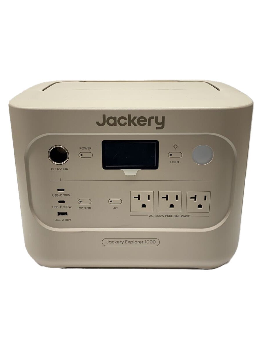 楽天市場】【中古】Jackery◇ポータブル電源 1000 JE-1000D【家電