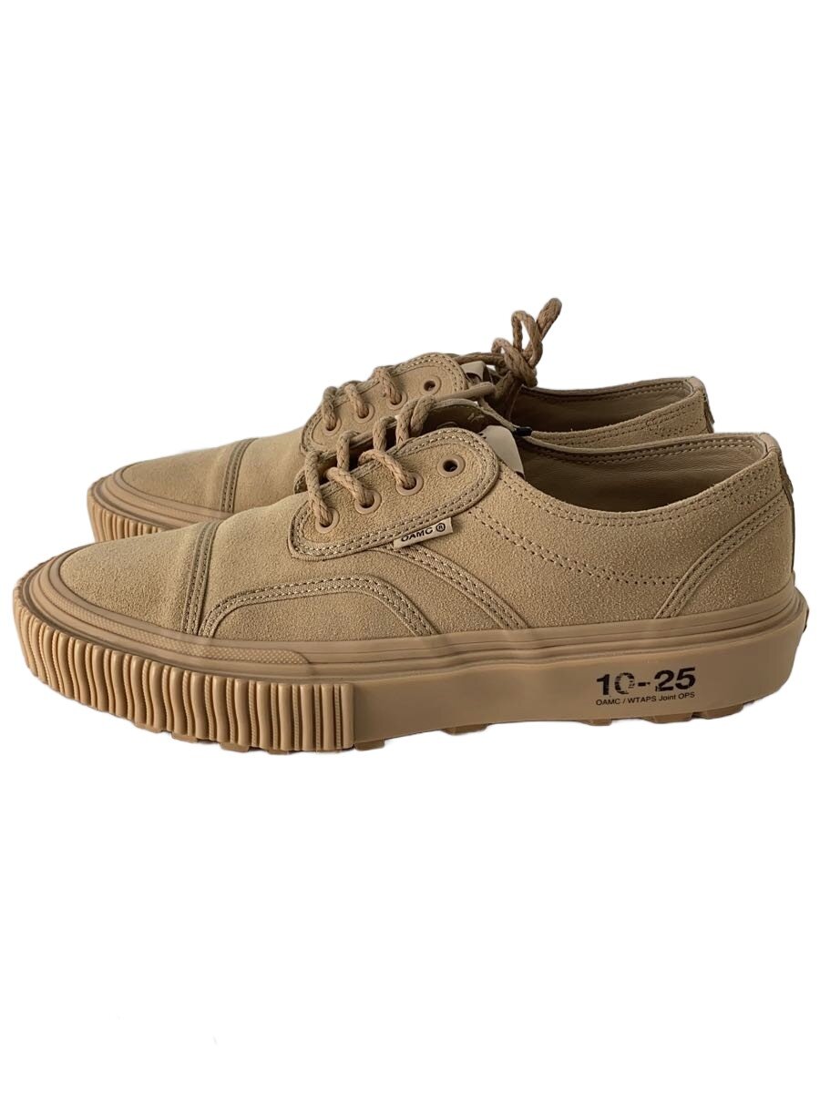 【中古】OAMC(OVER ALL MASTER CLOTH)◆オーエーエムシー/×WTAPS/×VANS/ローカットスニーカー/26.5珊/駱駝/VN000MYHSAN【シューズ】