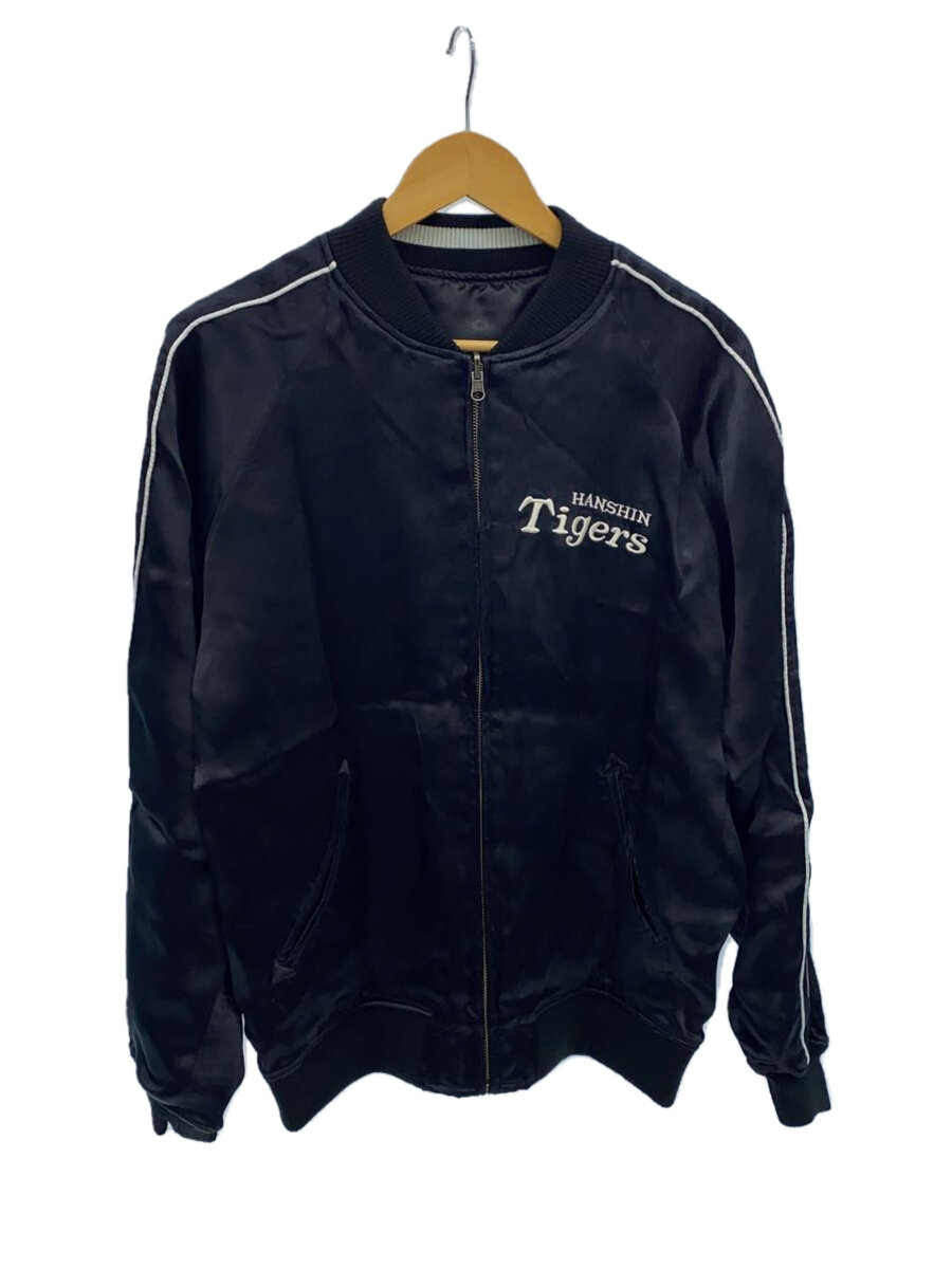 【中古】AVIREX◆スカジャン/L/人絹/BLK/6122110//【メンズウェア】