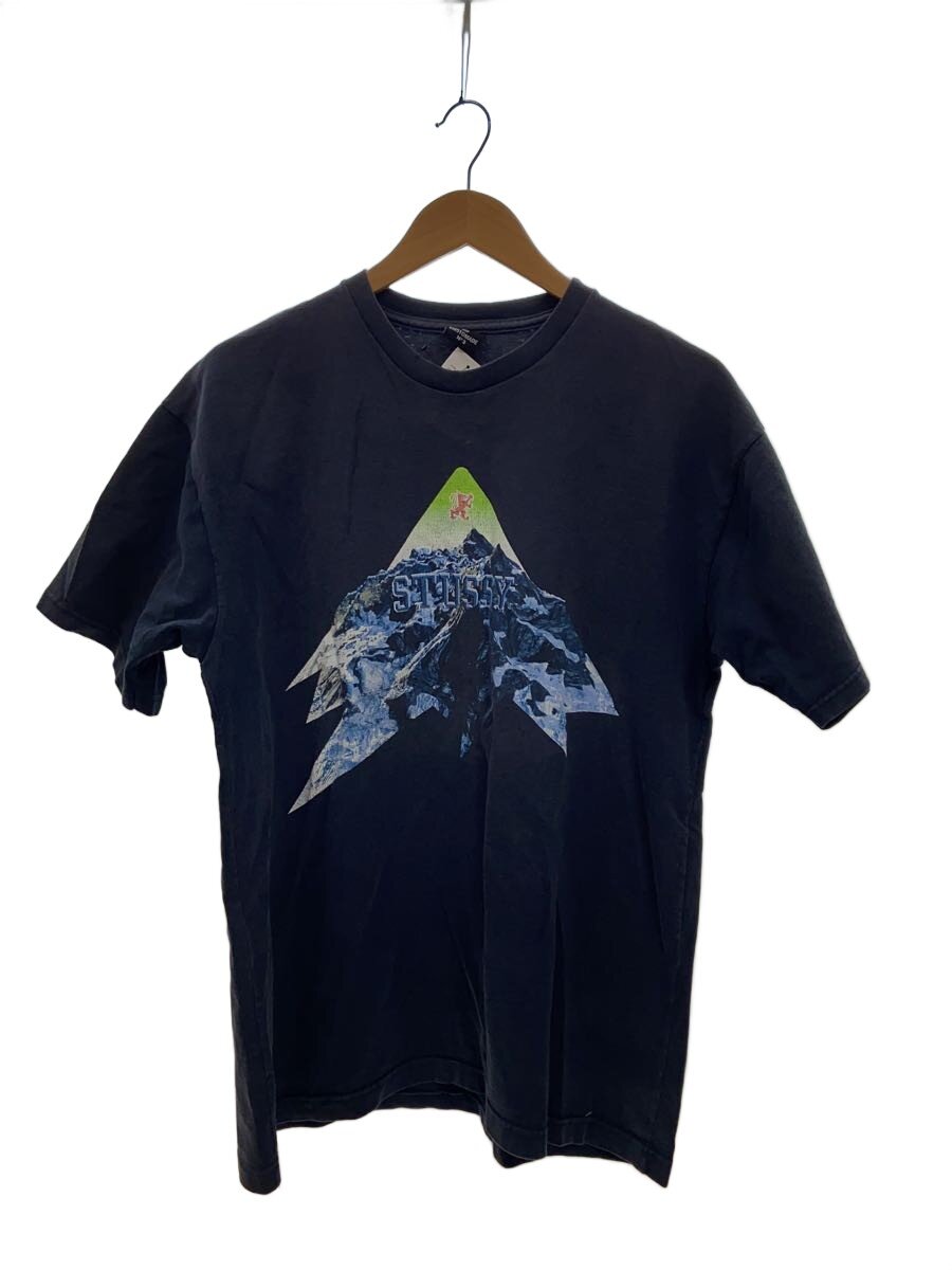 【中古】STUSSY◆プルオーバー/--/綿織物/NVY/USA/CUSTOMADE【メンズウェア】