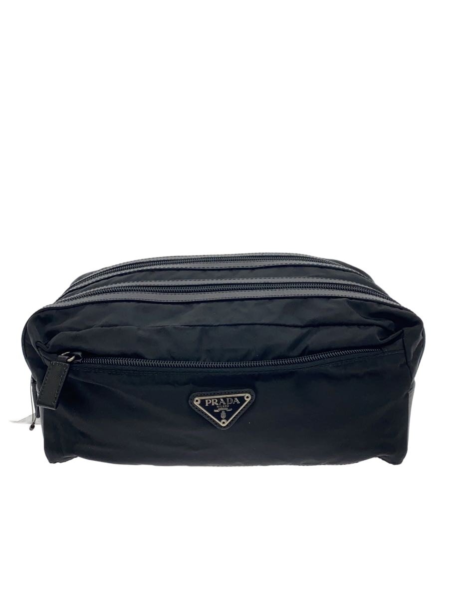 【中古】PRADA◆ポーチ/ナイロン/BLK//【バッグ】｜2ｎｄ STREET 店