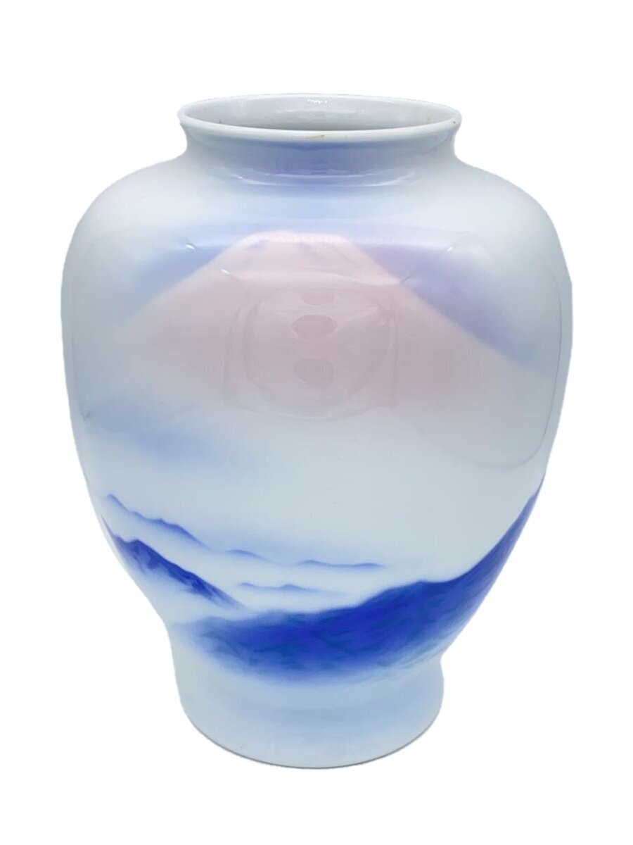 楽天市場】【中古】深川製磁 花瓶 金彩瑠璃牡丹 宮内庁御用達 有田焼