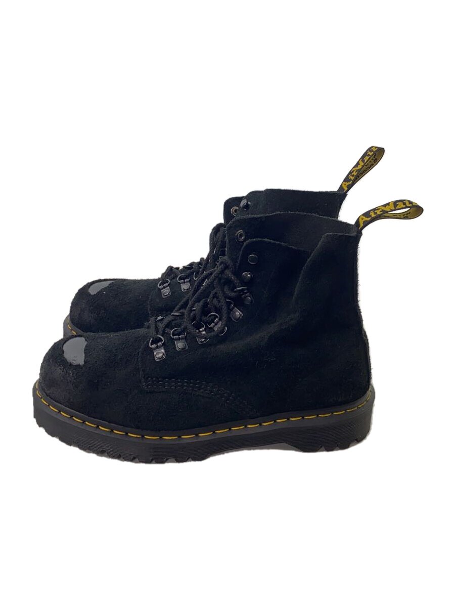 【中古】Dr.Martens◆ブーツ/UK8/BLK/スウェード/31832001【シューズ】