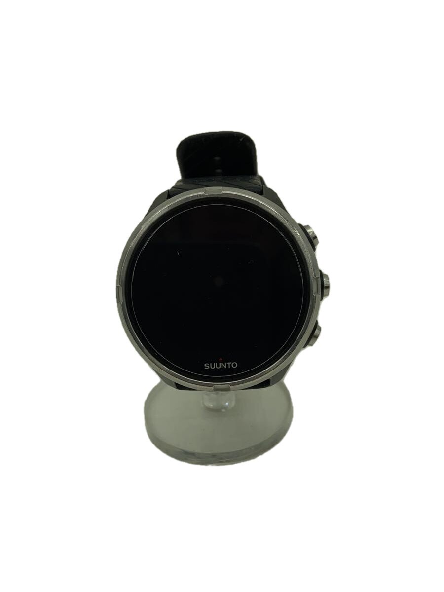 【中古】SUUNTO◆スマートウォッチ/デジタル/天然ゴム/BLK/BLK/SS/OW183//【服飾雑貨他】