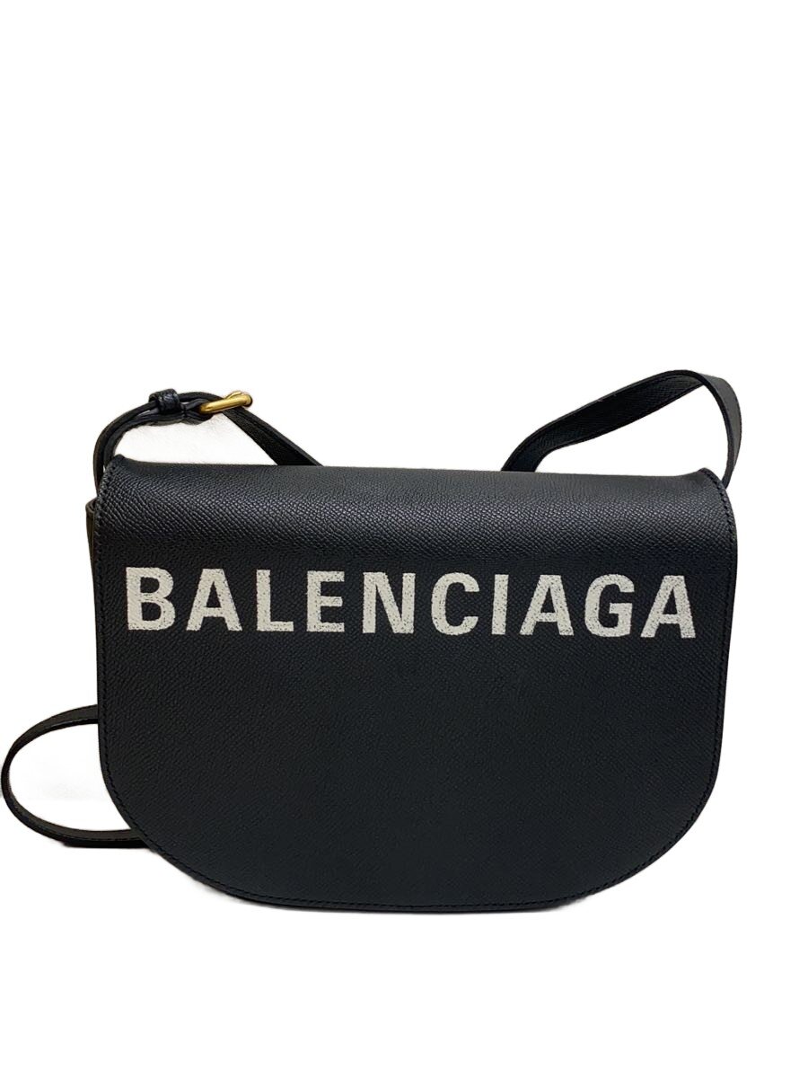 【中古】BALENCIAGA◆ヴィルデイーショルダーバッグ/レザー/BLK/542207・1000・X・002123【バッグ】｜2ｎｄ STREET 店