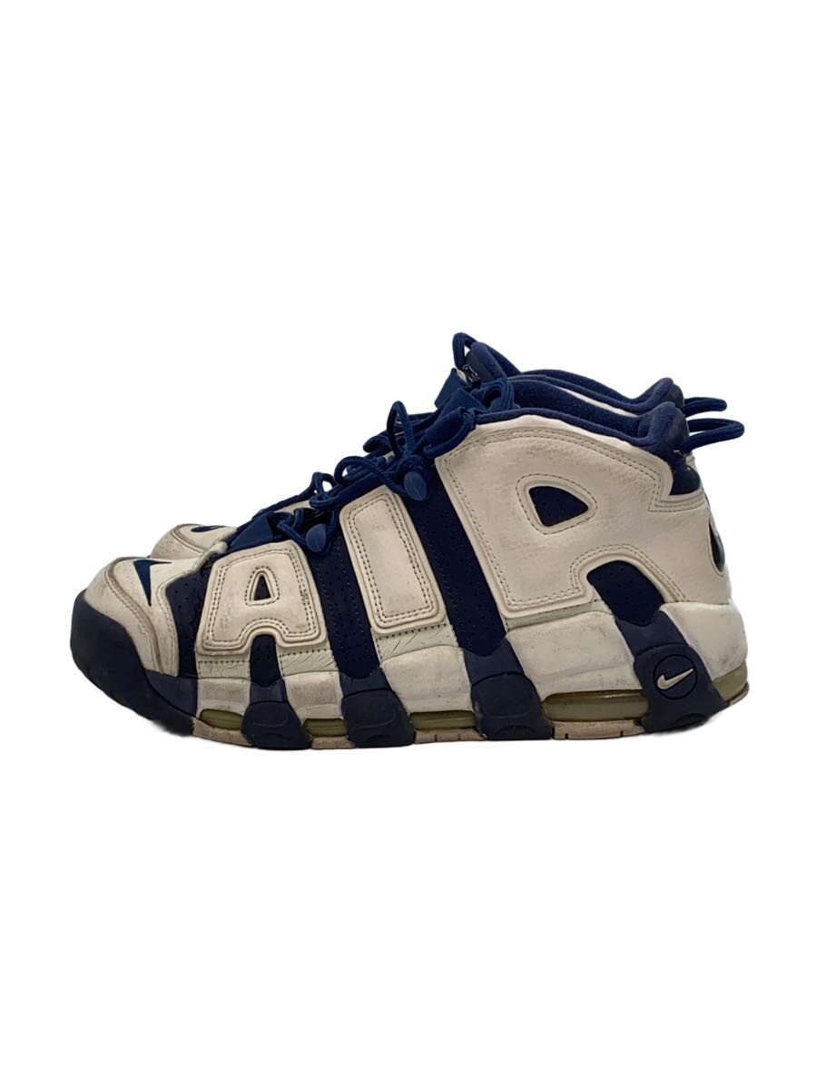 【中古】NIKE◆AIR MORE UPTEMPO/エアモアアップテンポ/白いこと/414962-104/28糎/WHT【シューズ】