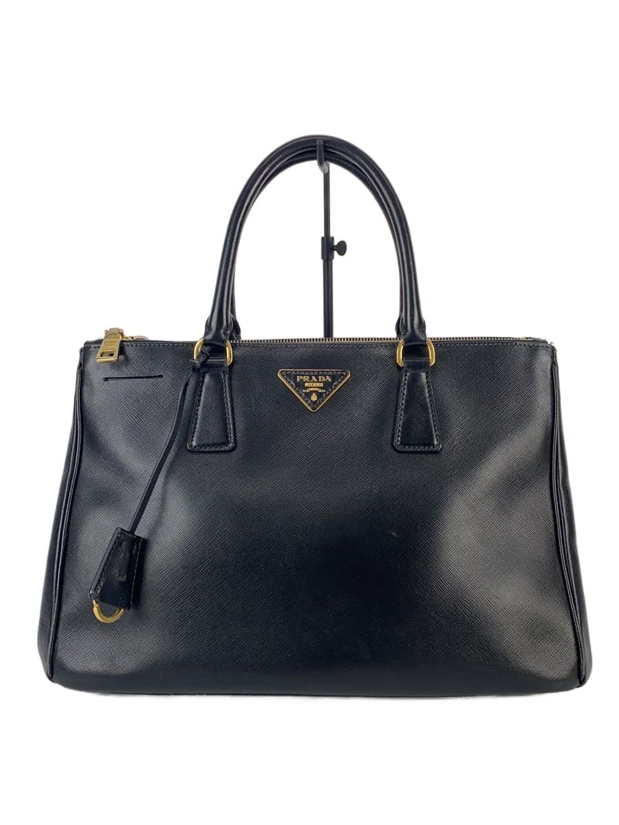 【中古】PRADA◆トートバッグ/レザー/BLK/レディース/サフィアーノ【バッグ】|2nd STREET 店