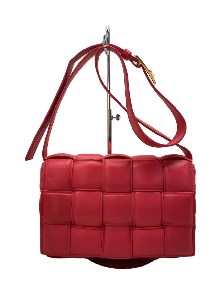 【中古】BOTTEGA VENETA◆BOTTEGA VENETA ボッテガヴェネタ パテッドカセット/ショルダーバッグ/イントレチャート///【御徒面子】