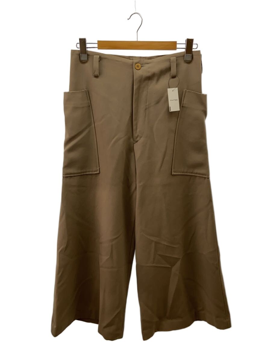 【中古】Y’s◆ワイドパンツ/ポケットデザイン/ウール/ベージュ/YW-P01-111【レディースウェア】|2nd STREET 店