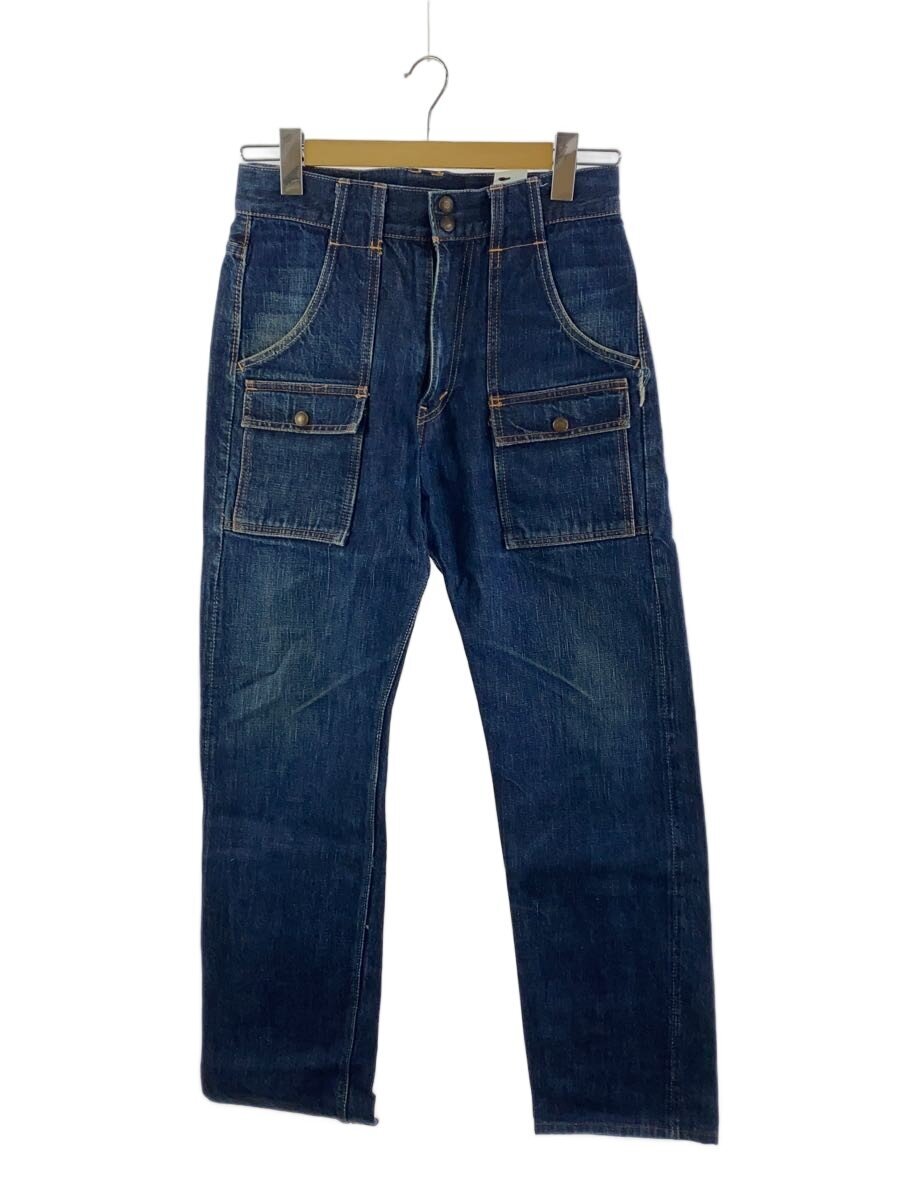 【中古】FULL COUNT◆ブッシュパンツ/ボトム/31/デニム/IDG/1246【メンズウェア】｜2ｎｄ STREET 店