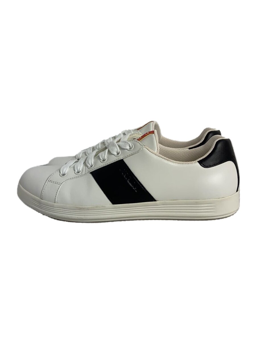 【中古】PRADA◆ローカットスニーカー/US6.5/白いこと/3369/黒伝達ルート【シューズ】