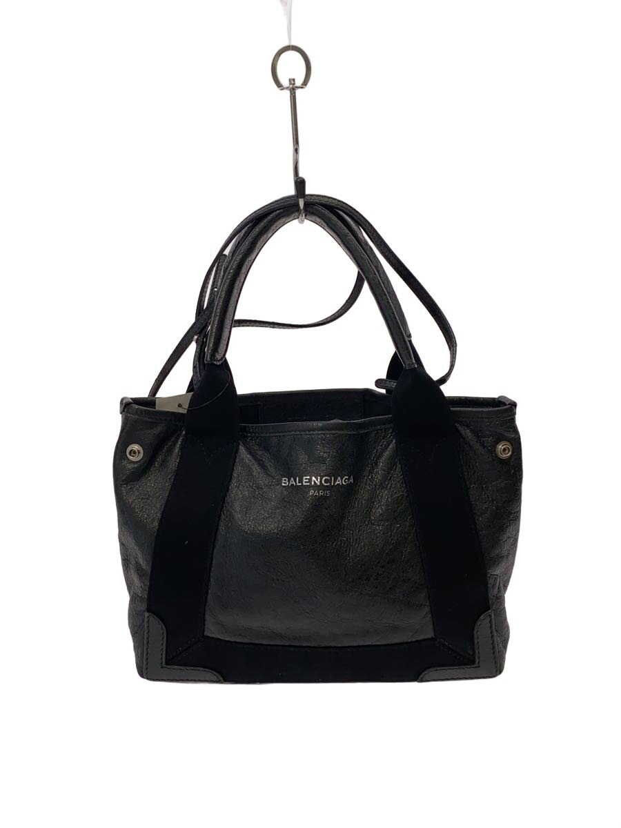 【中古】BALENCIAGA◆ハンドバッグ/レザー/BLK/390346.1000.D.538735【バッグ】｜2ｎｄ STREET 店