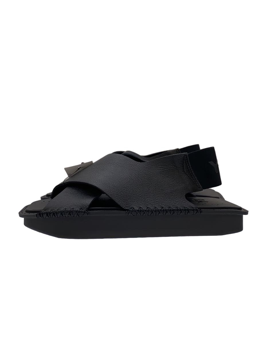 【中古】Y-3◆サンダル/23.5cm/BLK/レザー/IG4052/SANDALS/ラバーソール/クロスベルト【シューズ】｜2ｎｄ STREET 店