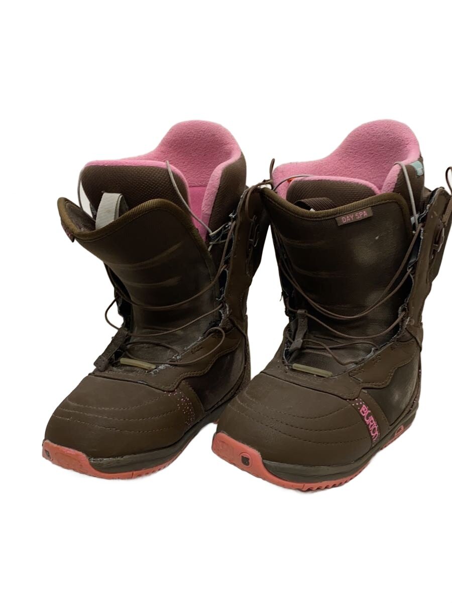 【中古】BURTON◆スノーボードブーツ/23cm/クイックレーシング/BRW/DAY SPA【スポーツ】