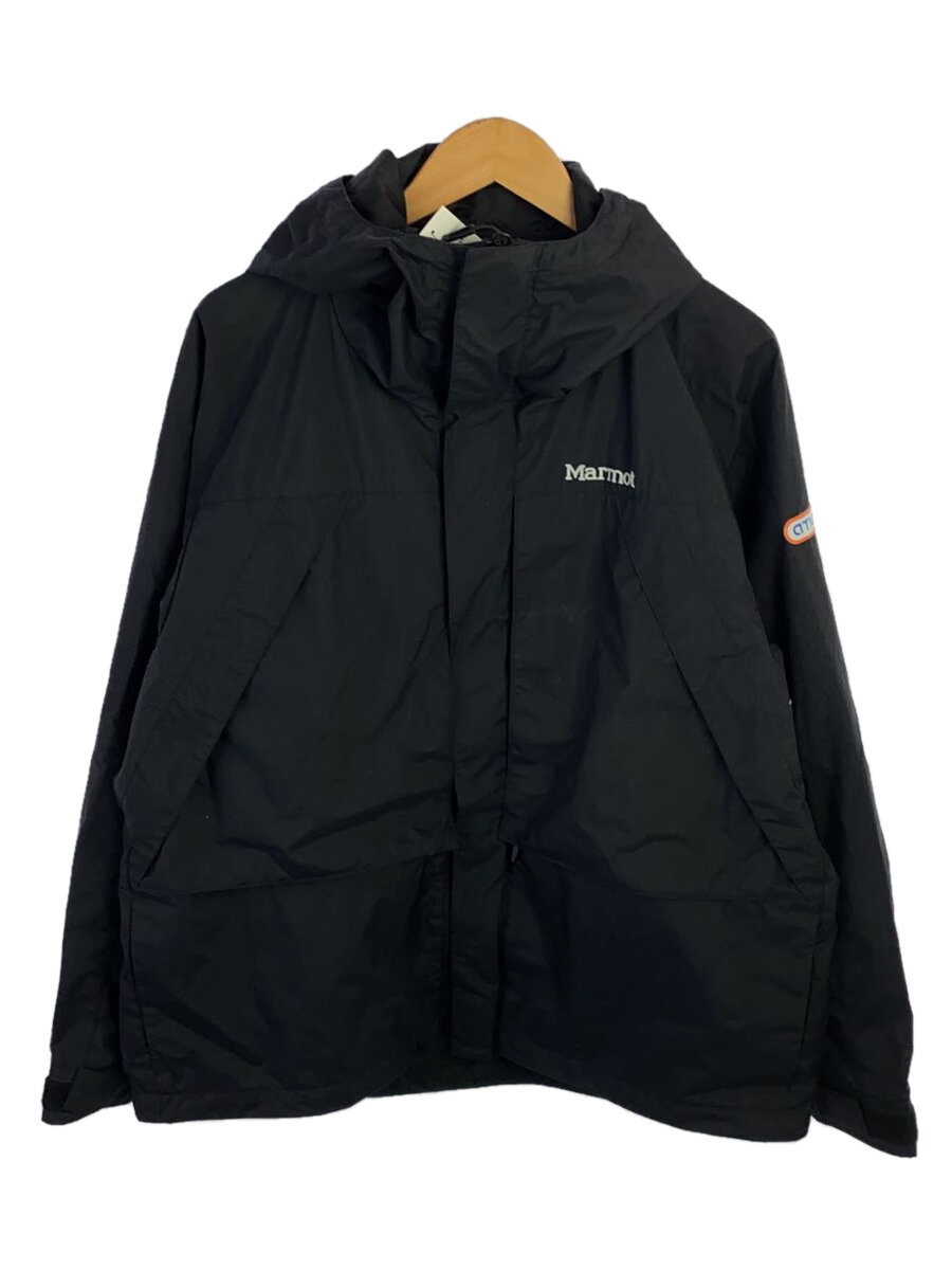 【中古】Marmot◆Marmot×atmos/Mountain Parka/マウンテンパーカ/L/ナイロン/BLK/TSSM0406AT//【メンズウェア】