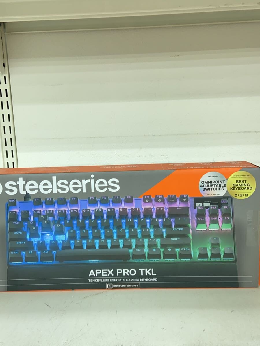 【中古】steelseries◆キーボード/APEX PRO TKL【パソコン】