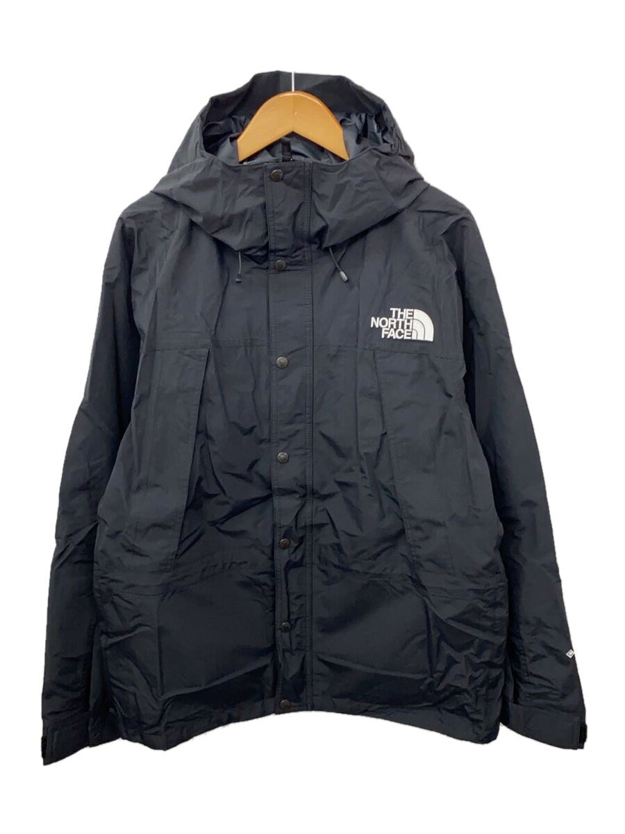 【中古】THE NORTH FACE◆MOUNTAIN LIGHT JACKET_マウンテンライトジャケット/L/ゴアテックス/BLK【メンズウェア】
