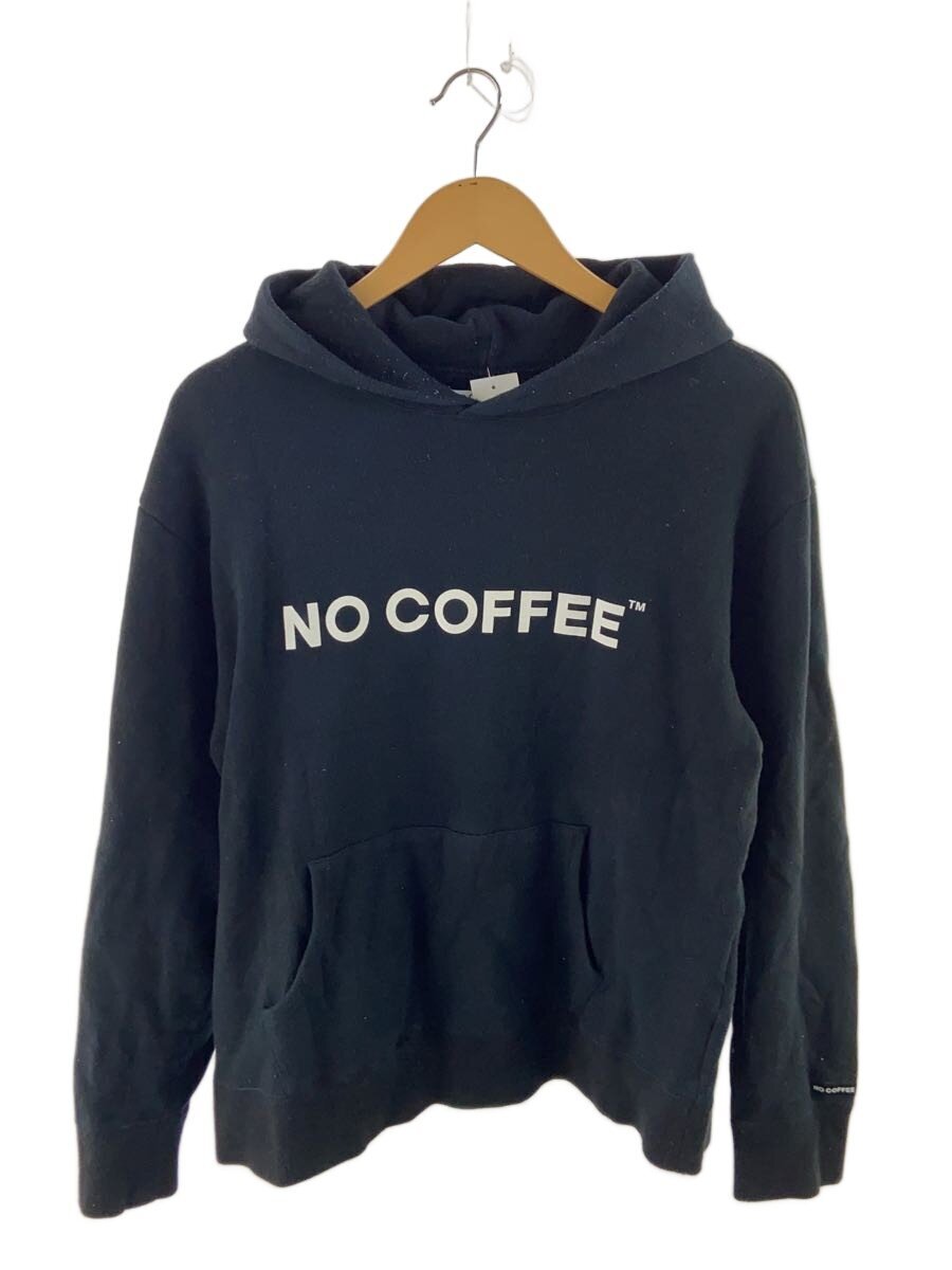 【中古】NO COFFEE◆パーカー/L/綿織物/BLK【メンズウェア】