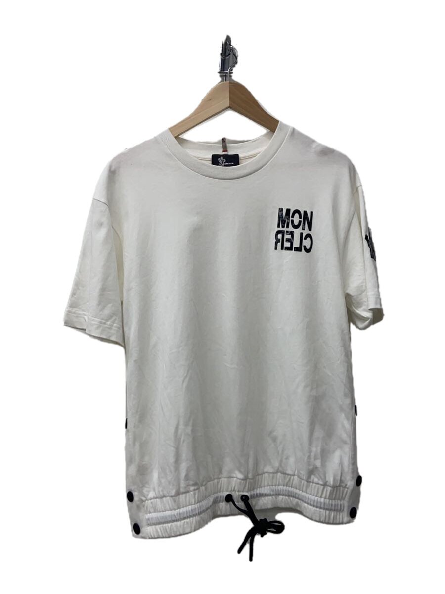 【中古】MONCLER◆プルオーバー/XS/綿織物/WHT/無地/G20988C00001 83927//【メンズウェア】
