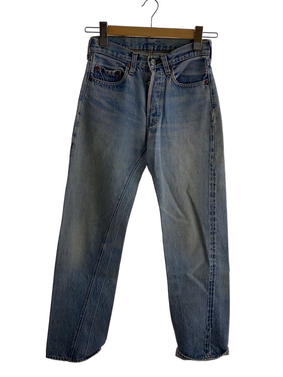 【中古】Levi’s◆引っ切りないズボン下/27/--/IDG/80s/usa製/赤耳お仕舞い期//【メンズウェア】
