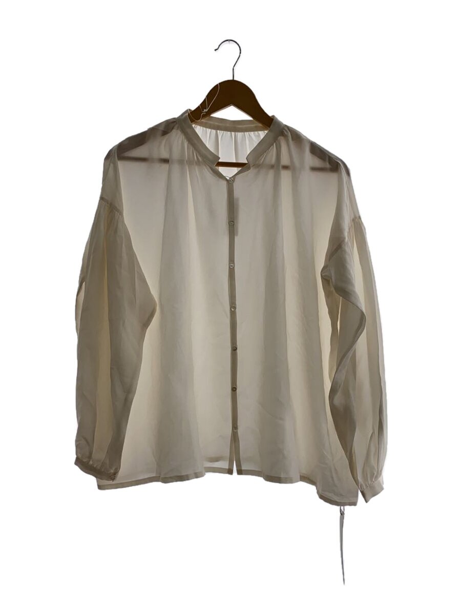 【中古】humoresque◆長袖ブラウス/--/シルク/WHT/無地【レディースウェア】｜2ｎｄ STREET 店