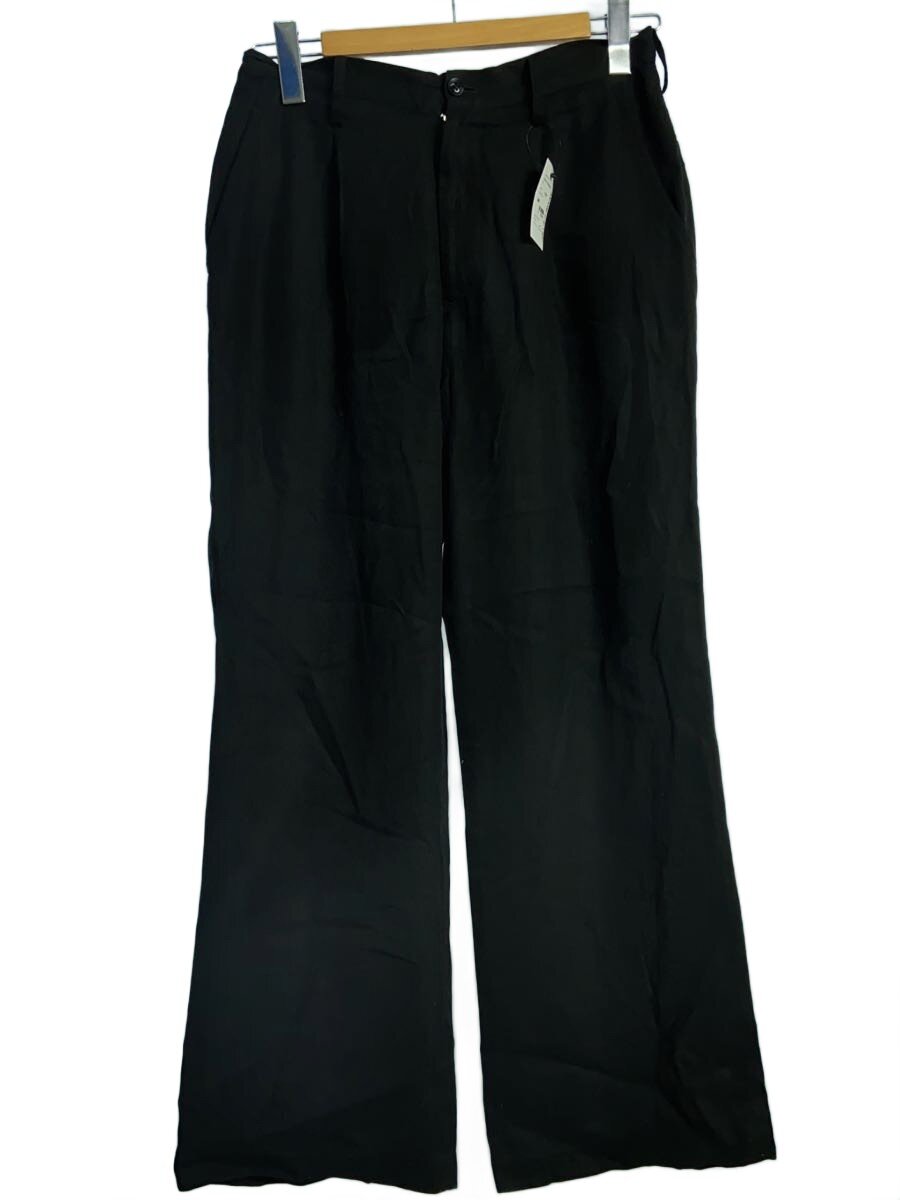 【中古】YOHJI YAMAMOTO◆スラックスズボン下/1/綿織物/BLK//【メンズウェア】