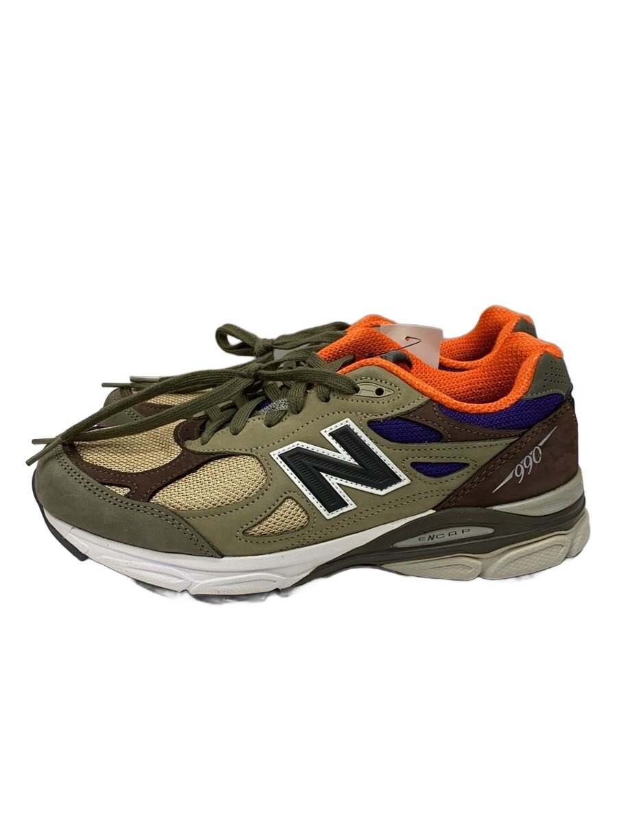 【中古】NEW BALANCE◆M990/赤銅色/26糎/BRW/なめし革//【シューズ】