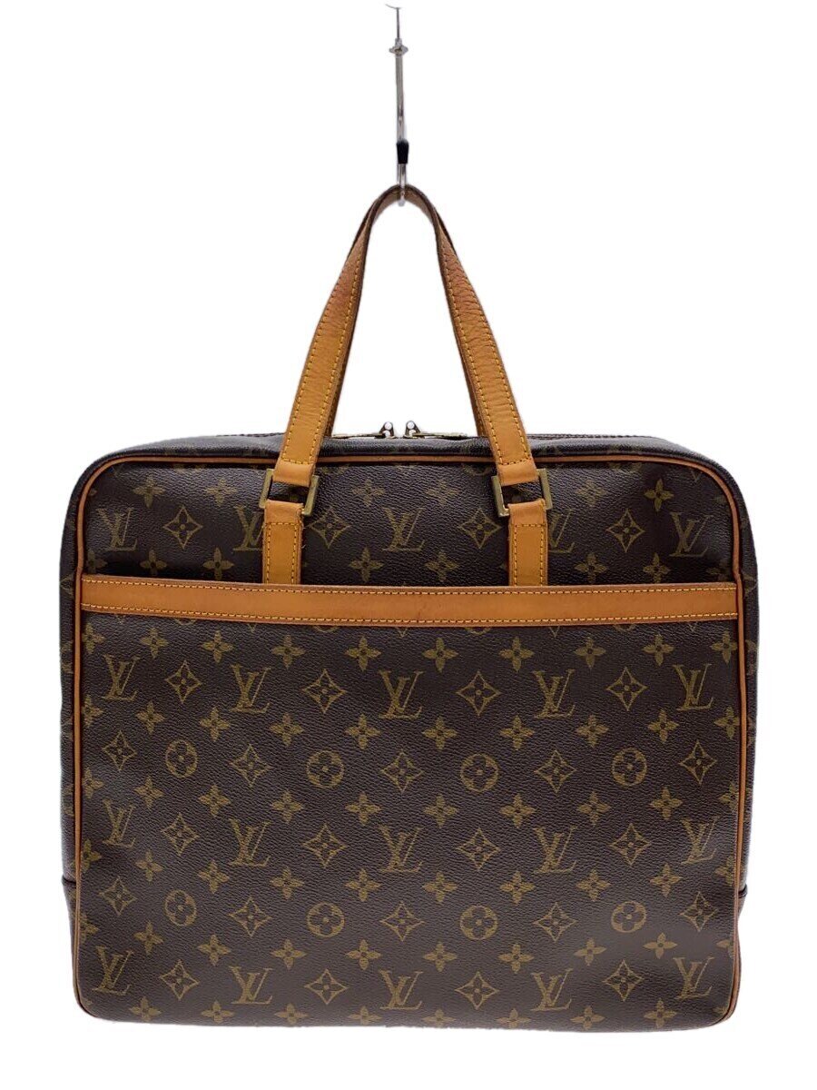 【中古】LOUIS VUITTON◆ポルト・ドキュマン・ペガス_モノグラム・キャンバス_BRW/PVC/ブラウン【バッグ】｜2ｎｄ STREET 店