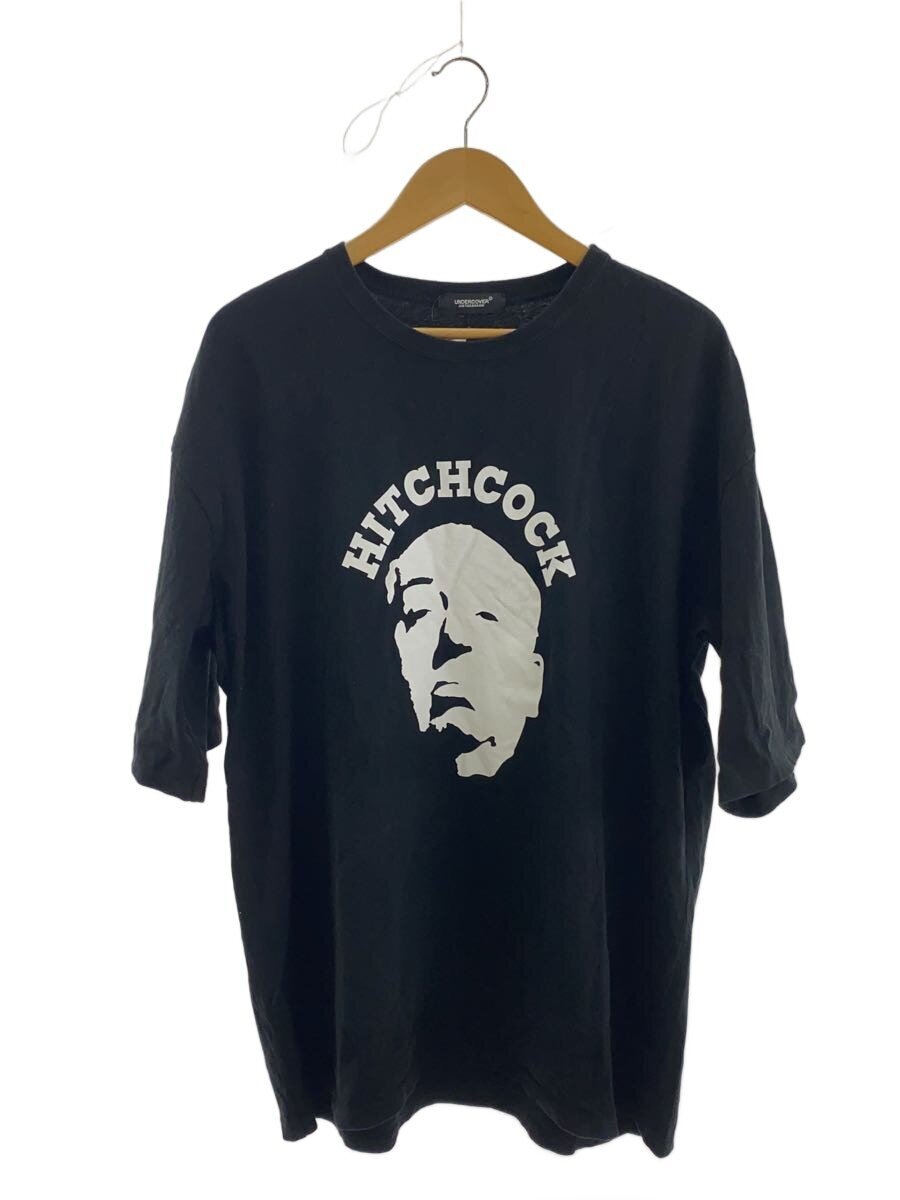 【中古】UNDERCOVER◆HITCHCOCK TEE/ヨゴレ渡り廊下有/プルオーバー/5/綿織物/BLK/UC2B4809-3【メンズウェア】