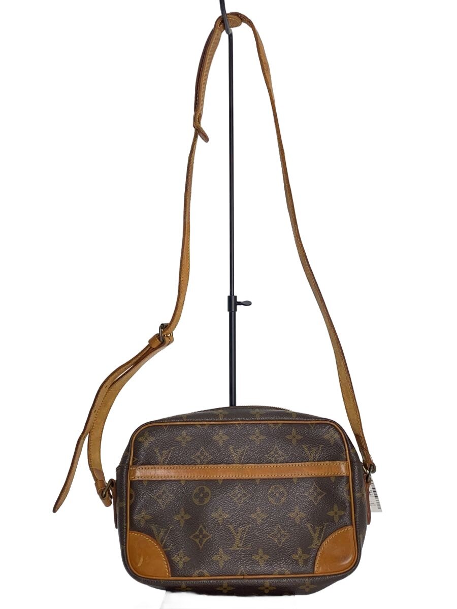 【中古】LOUIS VUITTON◆トロカデロ24/モノグラム/ショルダーバッグ/PVC/BRW/M51276【御徒面子】
