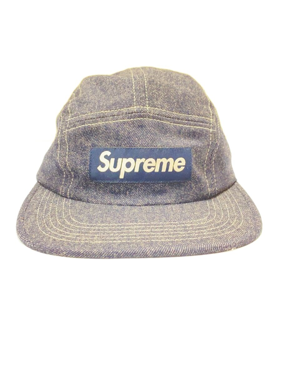 【中古】Supreme◆旗がしら/--/羊毛/IDG/無地/メンズ/24ss/WOOL CAMP CAP LOGO【服飾雑貨他】