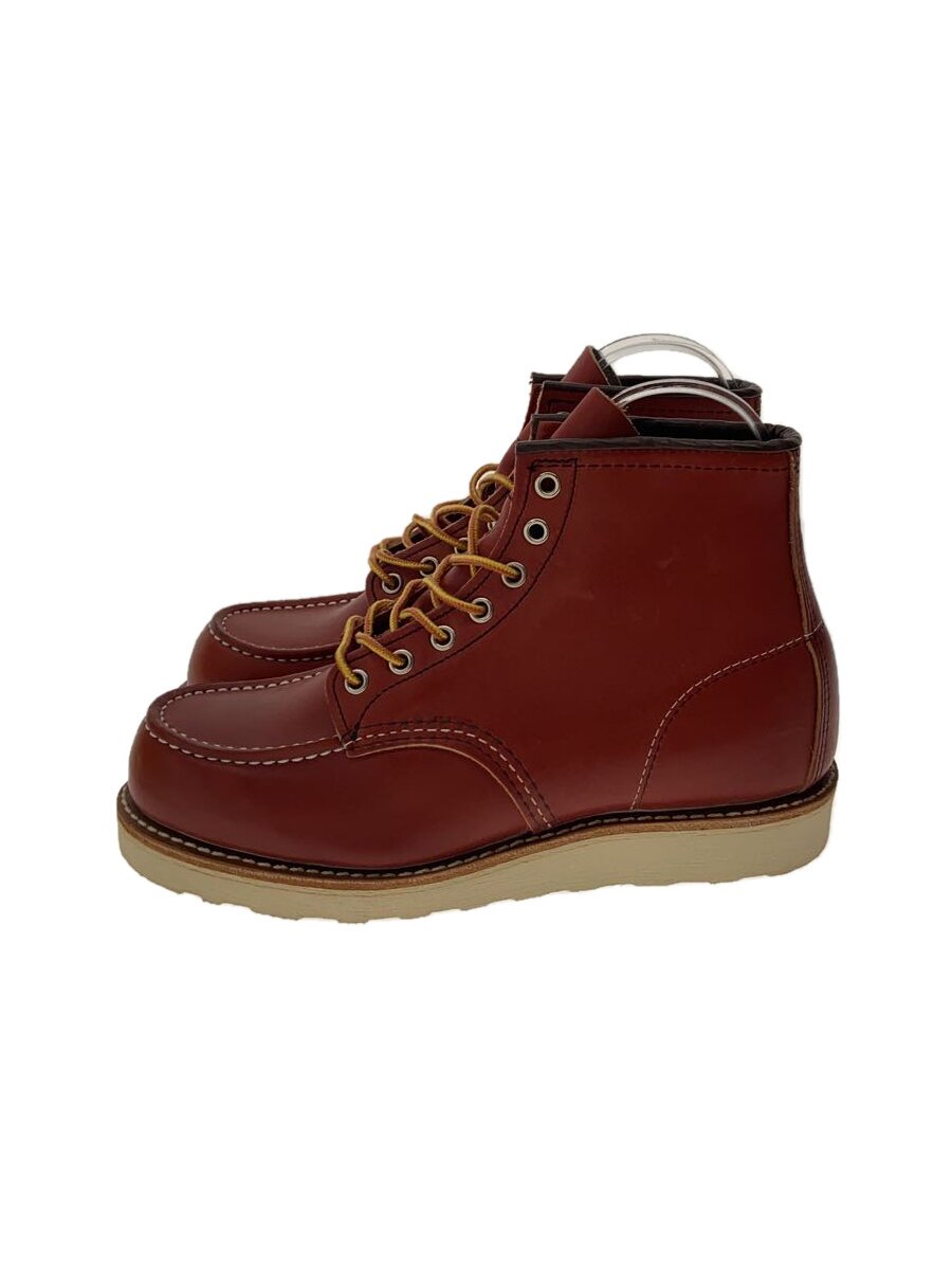 【中古】RED WING◆/ソールヤケあり/ブーツ/US7.5/BRW/なめし革【シューズ】