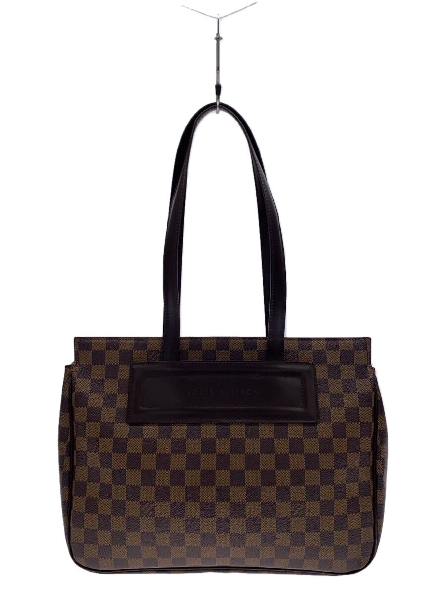 【中古】LOUIS VUITTON◆パリオリ_ダミエ・エベヌ_BRW/PVC/ブラウン【バッグ】｜2ｎｄ STREET 店
