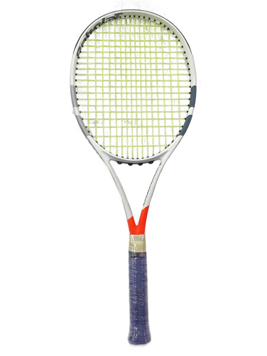 【中古】Babolat◆pure strike/庭球櫂/WHT//【運動競技】