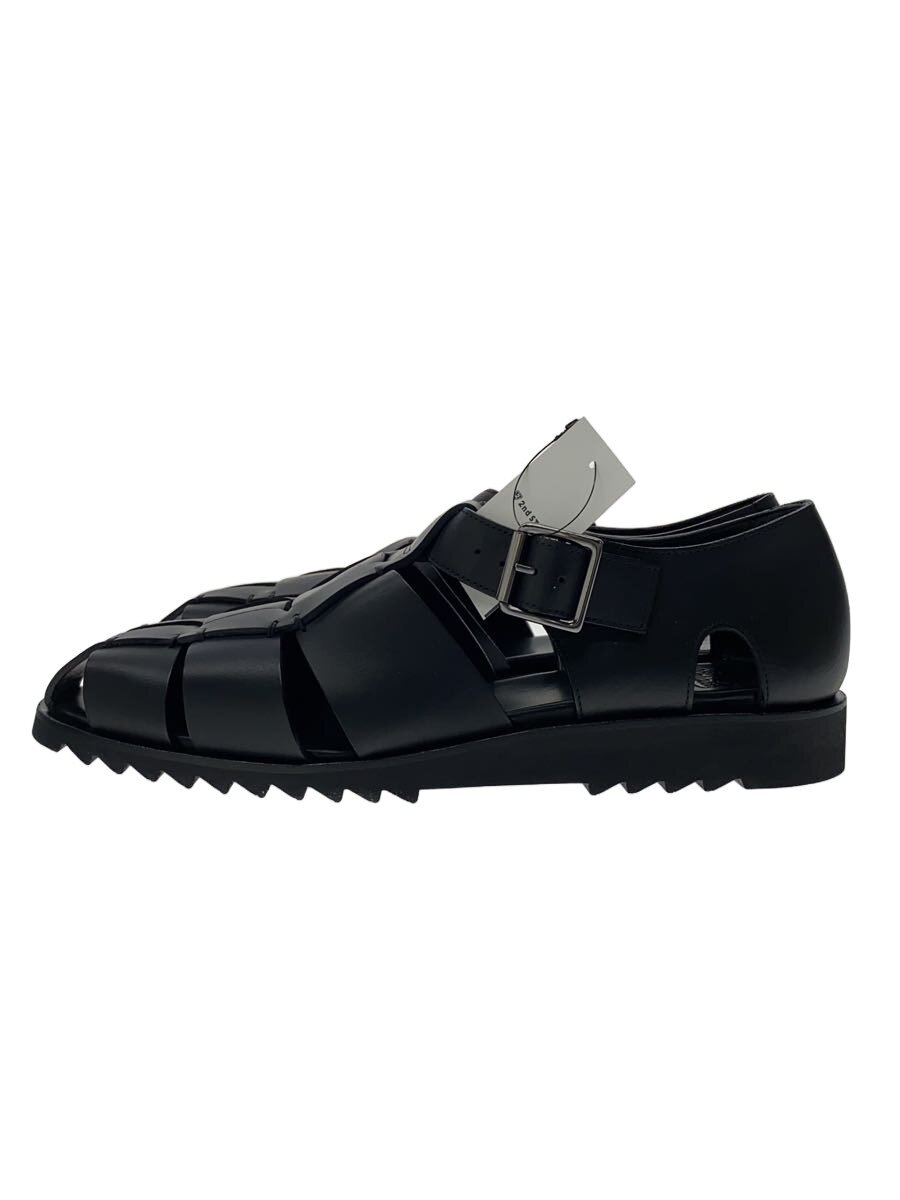 【中古】Paraboot◆サンダル/43/BLK/なめし革/2021//【シューズ】