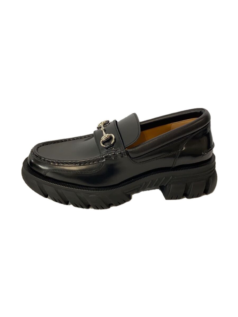 【中古】GUCCI◆置き目毛皮/US10.5/BLK/658822//【シューズ】