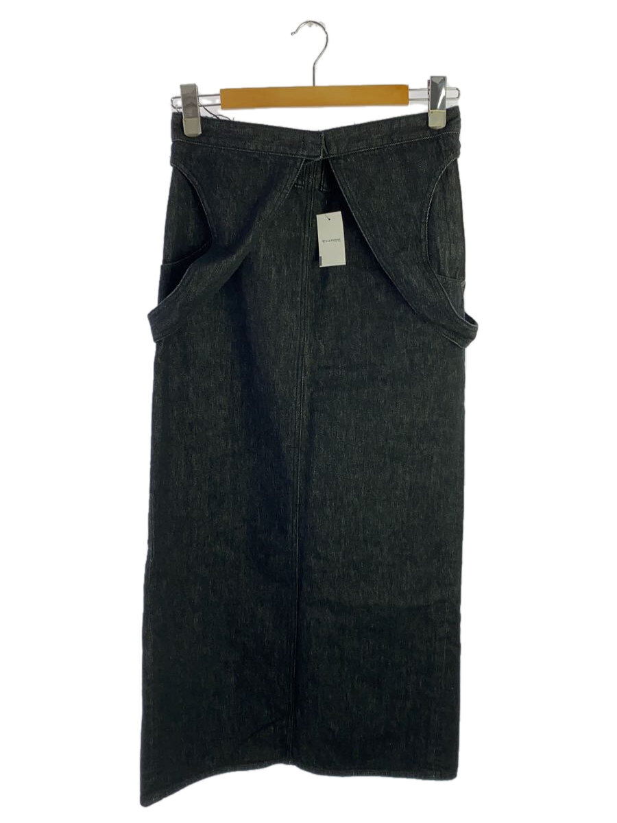 【中古】DES PRES◆ブラックデニムブラレット付き添い人マキシスコート/36/ジーンズ/BLK/22-06-51-06014//【レディース御召しもの】