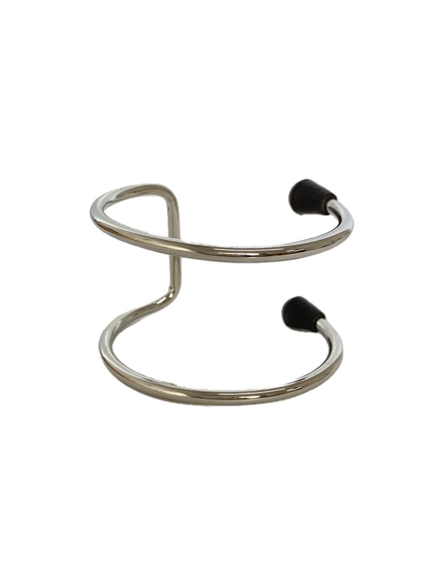 【中古】JOHN LAWRENCE SULLIVAN◆Double freame bangle/ダブルフレームバングル/JLS-9B001-0624-44/しろがね色【服飾雑貨他】