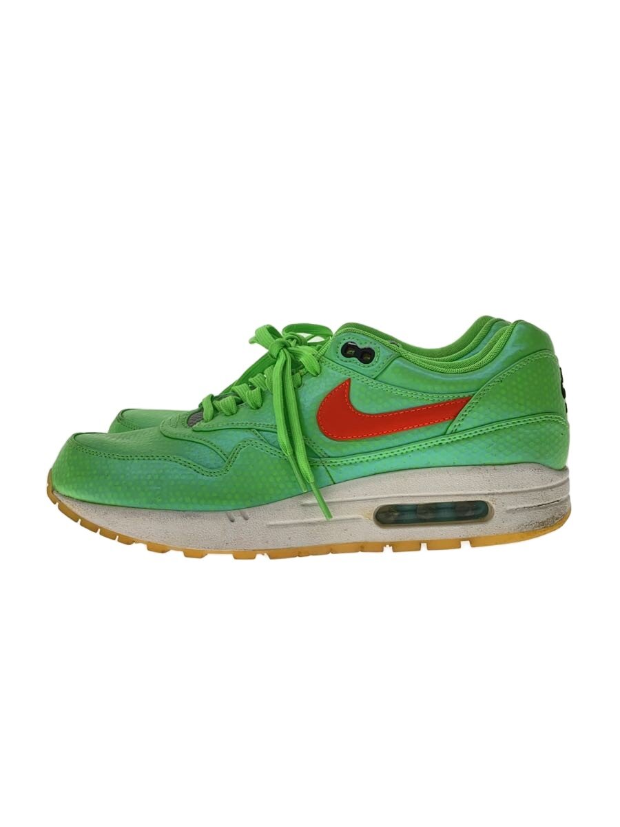 【中古】NIKE◆AIR MAX 1 FB PREMIUM QS/エアマックスプレミアム/緑であること/665874-400/27糎/G【シューズ】