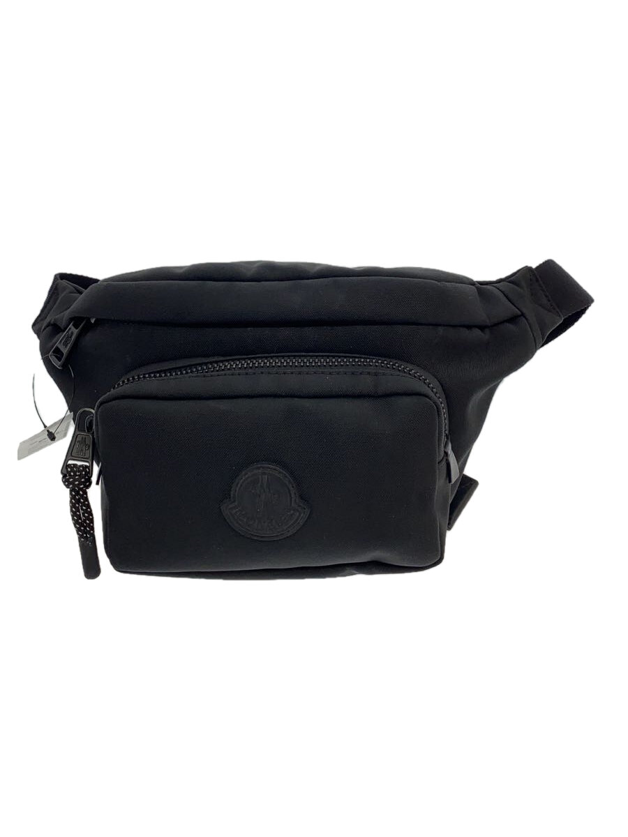 【中古】MONCLER◆酉の方角御徒面子/ナイロン/BLK/1209A5M00005//【御徒面子】