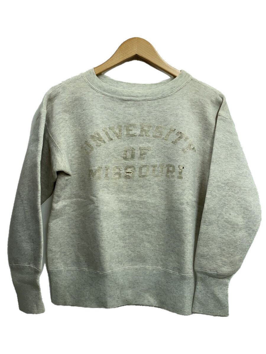 【中古】40-50s/分科大学/3段/ミズーリ分科大学/汗水/綿織物/薄墨色//【メンズウェア】