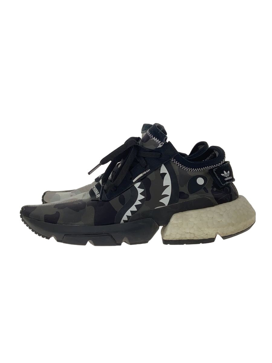 【中古】adidas◆NBHD BAPE POD 3.1/ネイバーフッド ア ベイシング エイプ POD 3.1/EE9431/27【シューズ】