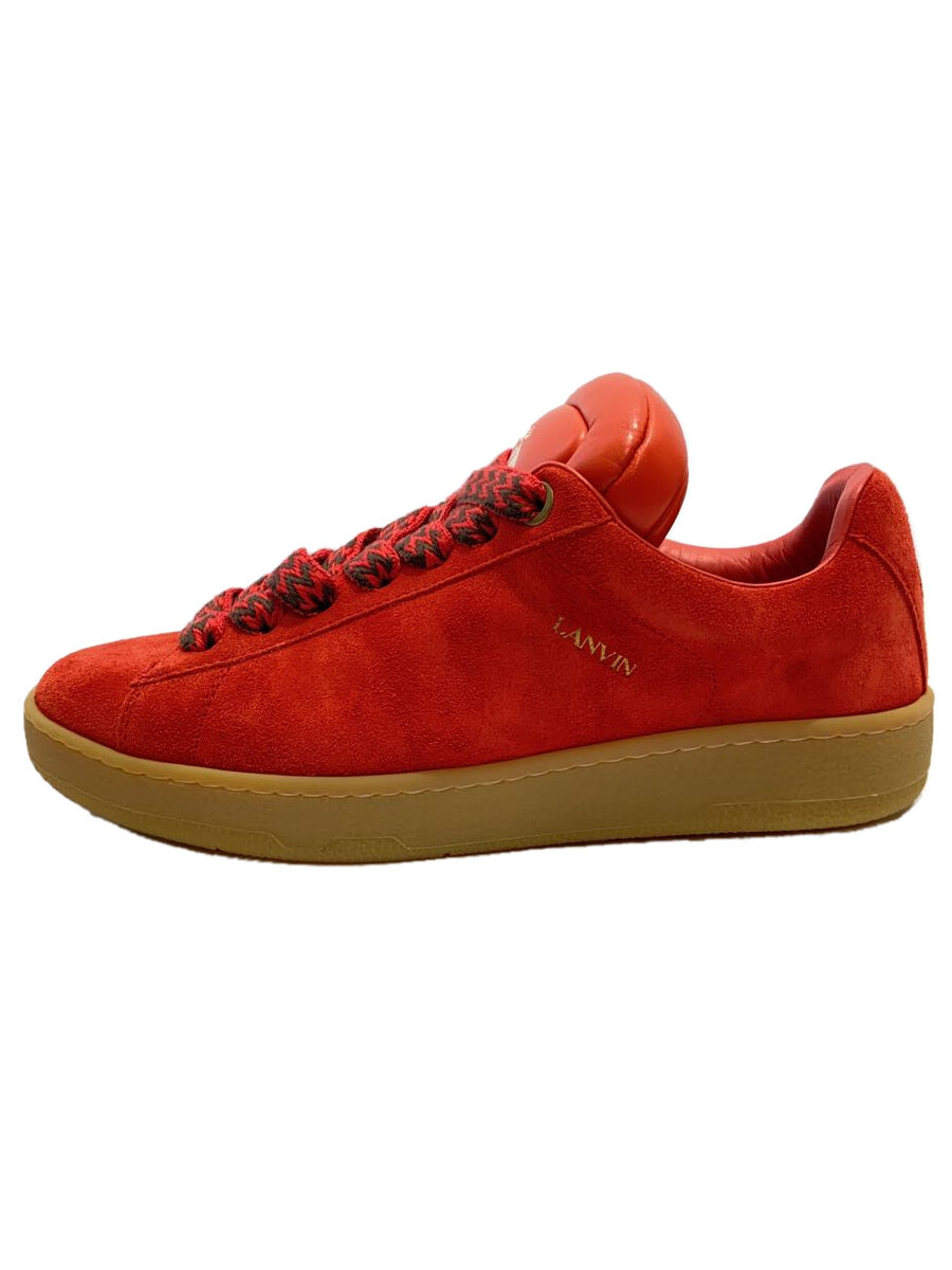 【中古】LANVIN◆ローカットスニーカー/41/RED/スウェード/FM-SKMK00-VESU-P24//【シューズ】｜2ｎｄ STREET 店