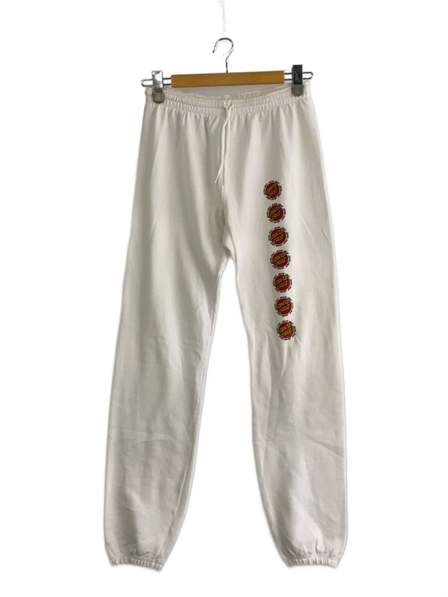 【中古】Hanes◆80s/Santa cruz/オールドスケート/スウェットパンツ/S/コットン/WHT/? NULL ?【メンズウェア】｜2ｎｄ STREET 店