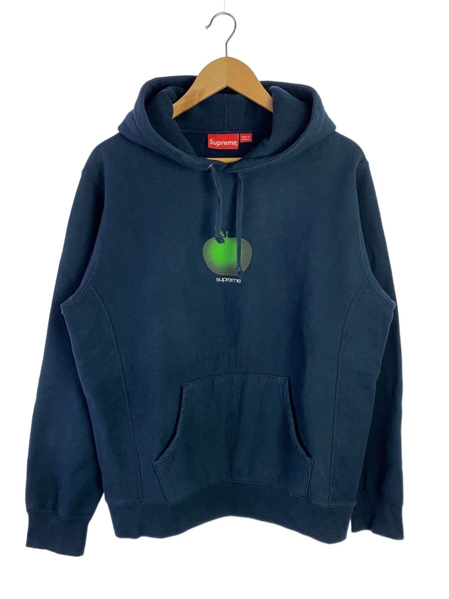 【中古】Supreme◆パーカー/M/コットン/ネイビー/無地【メンズウェア】|2nd STREET 店