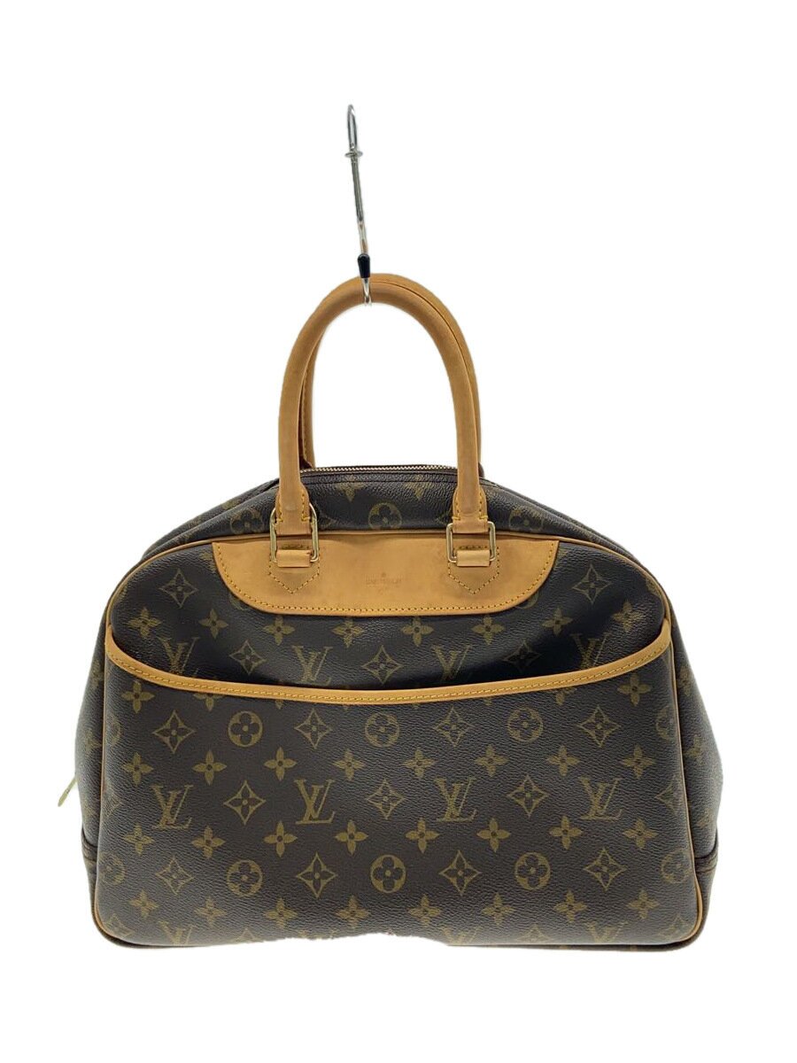 【中古】LOUIS VUITTON◆2)ボーリング・ヴァニティ(ドーヴィル)_モノグラム・キャンバス_BRW/PVC/BRW/総柄【バッグ】|2nd STREET 店