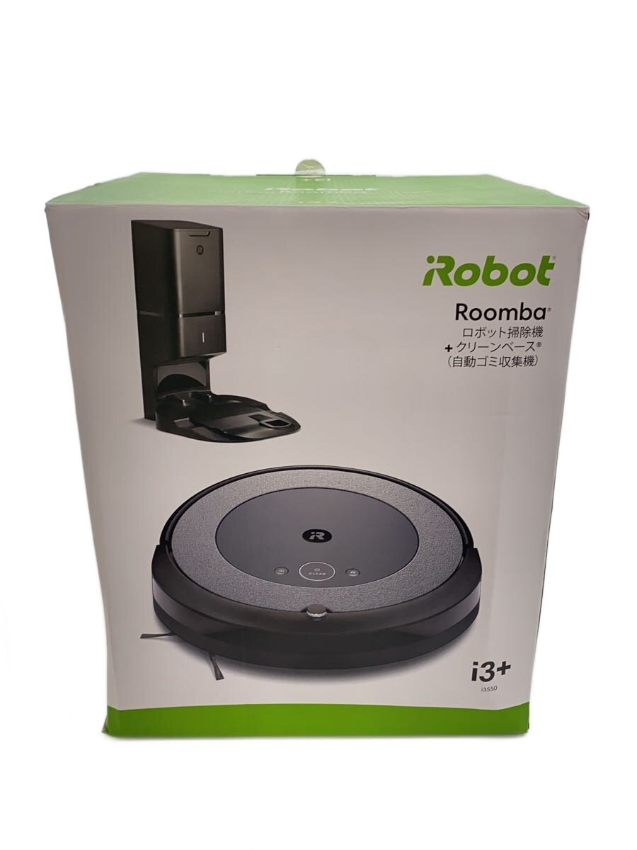 【中古】iRobot◆未当て嵌める品/掃き出す機/ルンバ/i3+i355060/外箱不都合あり【家電・視覚性・オーディオ】