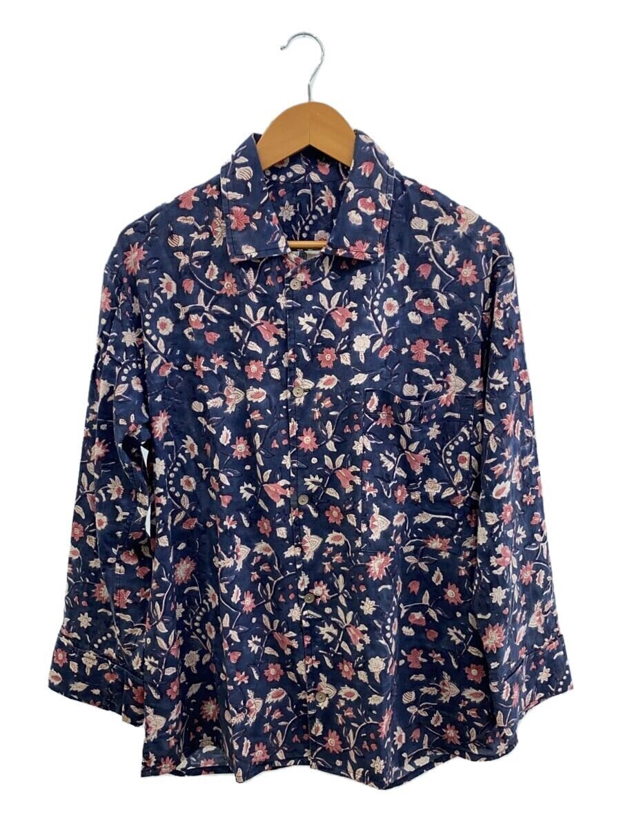 【中古】EdwinaHorl◆長袖プルオーバー/S/綿織物/NVY/EH46SH-02-09【メンズウェア】